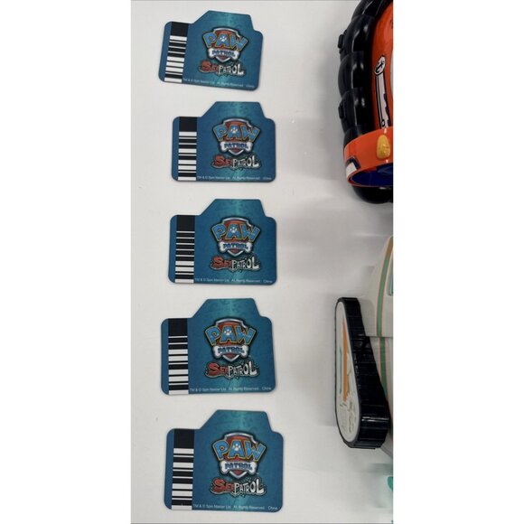 Paw Patrol Sea Rescue Pups Figures Vehicles Lot of 21 Extras Pup Pad Cards Toys - Picture 10 of 12